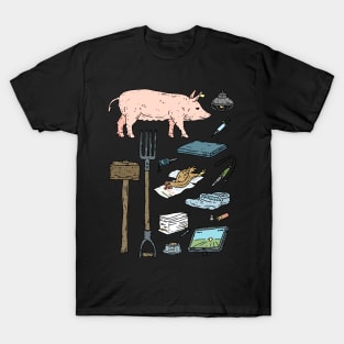 tools of the modern farmer. T-Shirt